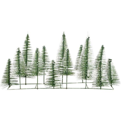 Floristik21 Winterwald Deko Winterdeko Tischdeko Weihnachten 46×15cm