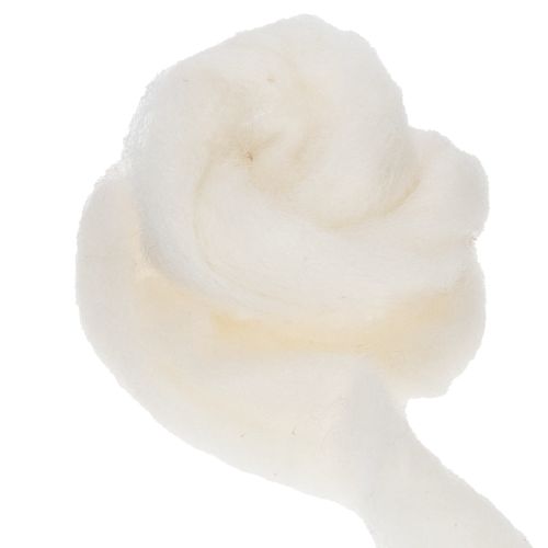 Artikel Weißes Wollband 2m – Dekowolle für kreative DIY- und Floristik-Projekte