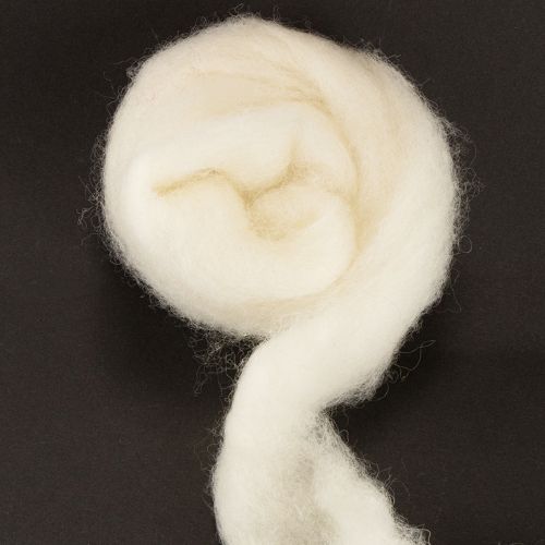 Artikel Weißes Wollband 2m – Dekowolle für kreative DIY- und Floristik-Projekte