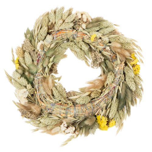Artikel Trockenblumenkranz aus Naturmaterialien, Ø 25 cm, Tisch- und Wanddekoration innen