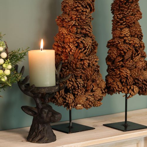 Artikel Rustikaler Zapfen Tischweihnachtsbaum 60cm – Natürliche Weihnachtsdeko aus Kiefernzapfen