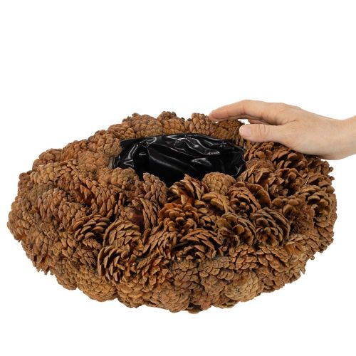 Zapfenschale rund 38 cm