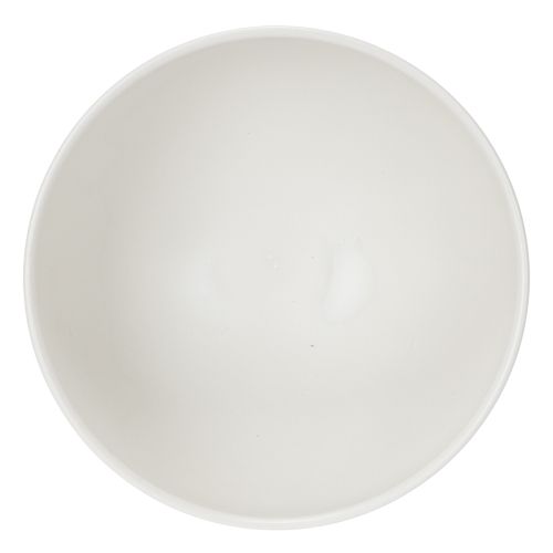 Artikel Pokal Deko Schale 18cm Weiß Modern aus Metall für Tischdekoration und Floristik