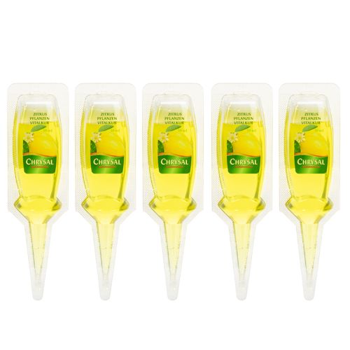 Artikel Flüssigdünger Zitruspflanzen Ampullen 30 ml für Innen- und geschützte Außenbereiche 5 Stück