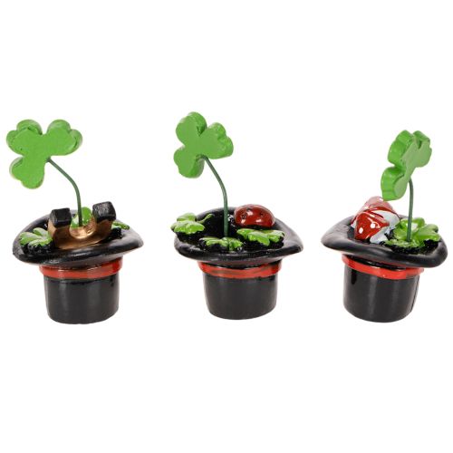 Glücksfiguren-Set Kleeblatt