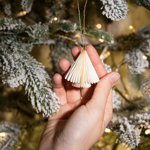 Artikel Eleganter Papierbaumschmuck Weihnachtsdeko Skandi-Look