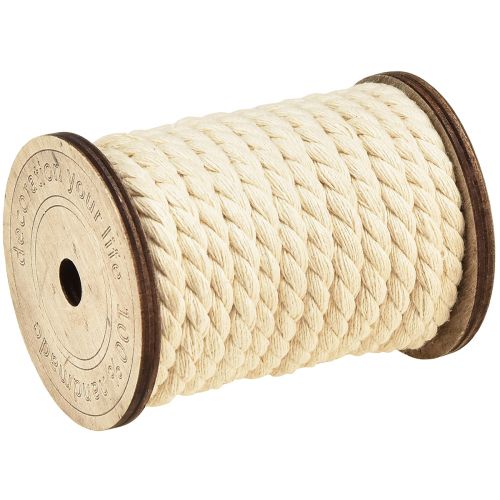 Artikel Baumwollkordel Deko Kordel Creme Ø6mm Je 5m 2St