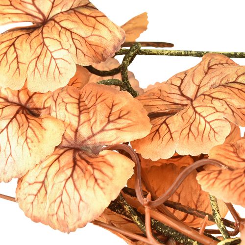 Artikel Herbstliche Blättergirlande Heuchera, Natur-Deko, 150cm x 15cm, Herbstfarben