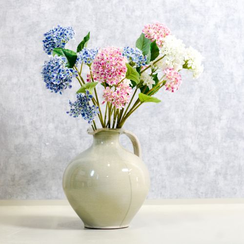 Artikel Künstlicher Hortensienzweig Blau 80 cm – Dekozweig für elegante Arrangements (2 Stück)