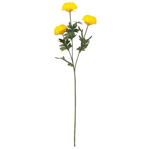 Artikel Gelbe Deko-Dahlien Kunstblumen Strahlendes Trio L64cm 3St