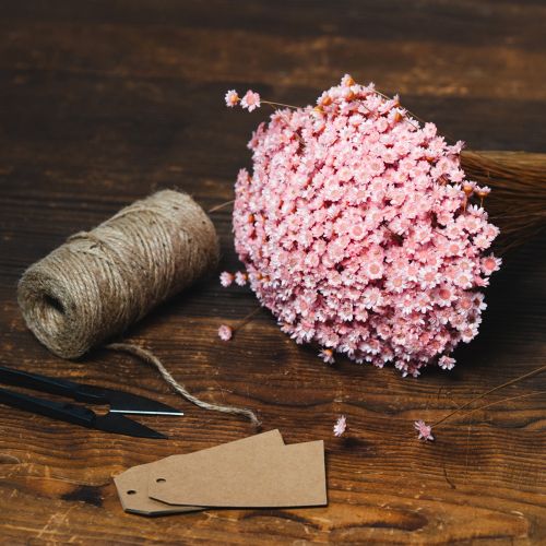 Deko-Blütenbund Frühling Ostern 44cm Rosa Natur für Festliche Anlässe | Floristik21.de