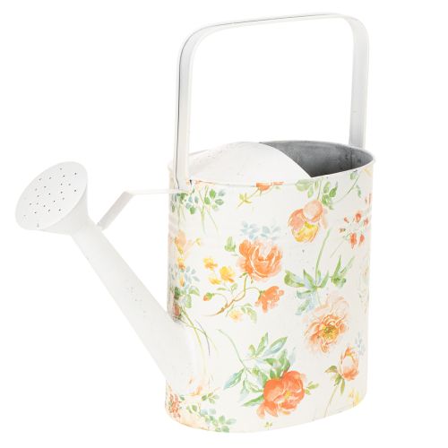 Vintage Deko Gießkanne Metall mit Rosenmotiv, Sommer Garten Dekoration, Nostalgische Pflanzkanne, H31,5 cm einkaufen | Floristik21.de