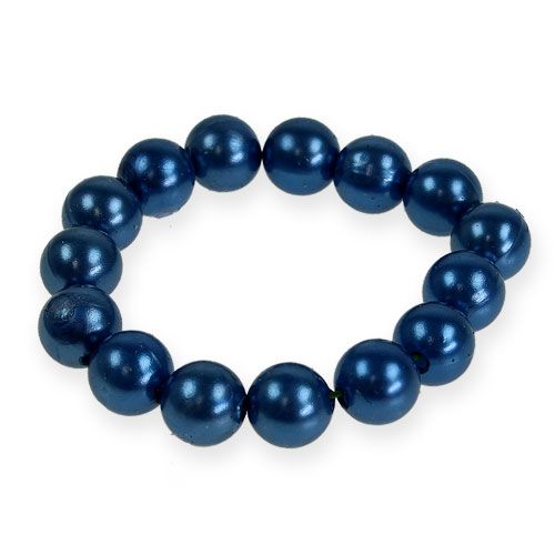 Deko-Perlen Ø10mm Blau 115St