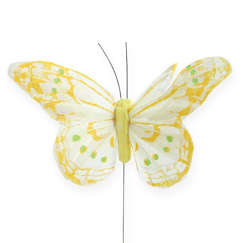 Artikel Deko-Schmetterlinge am Draht 10cm 12St