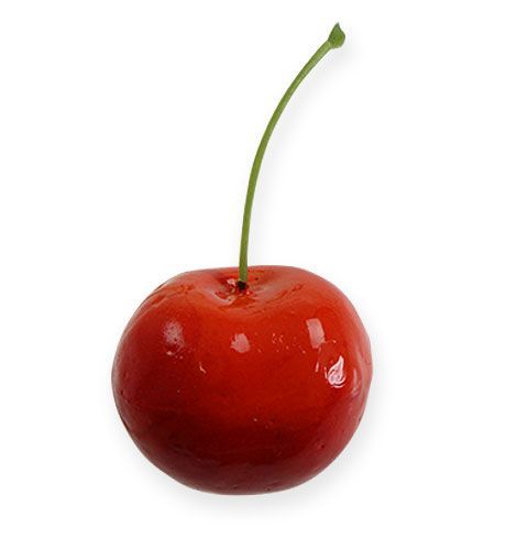 Floristik21 Deko-Kirschen Rot 3cm 12St