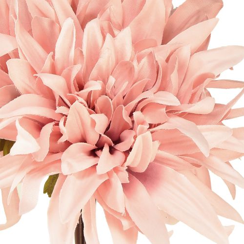 Artikel Dekoblumen Dahlie Künstlich Rosa Blüte Ø15cm L28cm 3er-Set für stilvolle Innenraumgestaltung