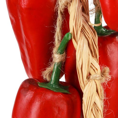 Artikel Naturgetreue Paprika Deko am Strang 60cm – Sommerliches Wohnflair