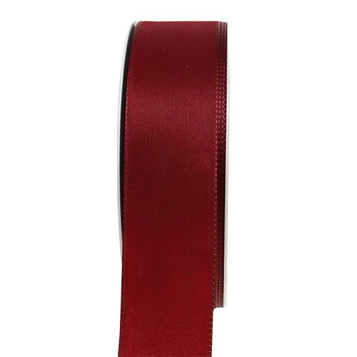 Dekorationsband Bordeaux 40mm 50m