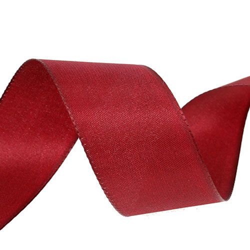 Dekorationsband Bordeaux 40mm 50m