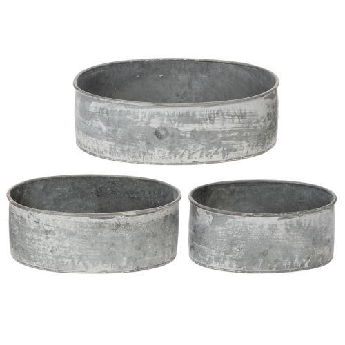 Dekoschale Metall Steckschale
