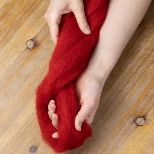 Artikel Dekowolle Filzwolle Rot 2m – Kreative Floristik- und Dekorationsideen