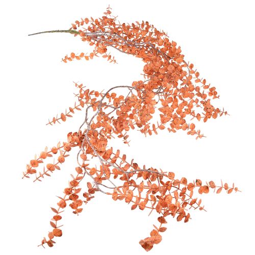 Floristik21 Eukalyptus Orange Herbstdeko Künstlich Hänger 150cm