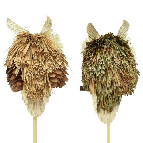 Artikel Eulen Deko Blumenstecker Herbstdeko Natur Ø4cm H8cm 4St