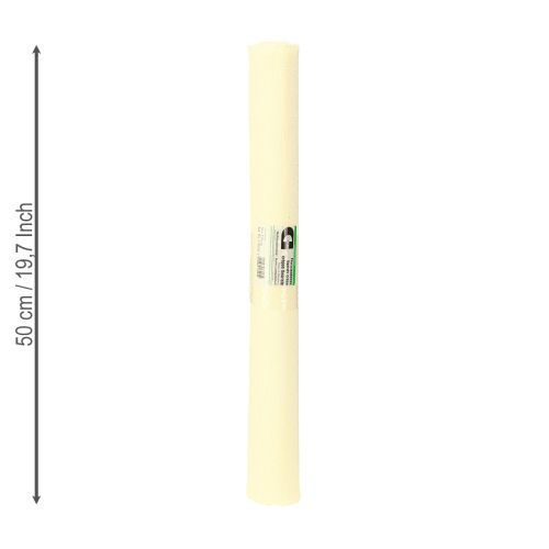 Artikel Hochwertiges Floristenkrepppapier Champagner 50x250cm 5er Set für kreative Dekorationen