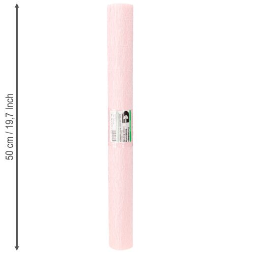 Artikel Floristenkrepp Rosa 50x250cm - Hochwertiges Krepppapier für kreative Dekorationen