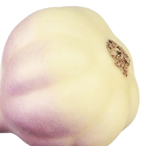 Artikel Gemüse Deko Knoblauch Gelb Lila Kunststoff Netz Ø4,5cm 12er-Set - Vielseitige Dekorationsknollen