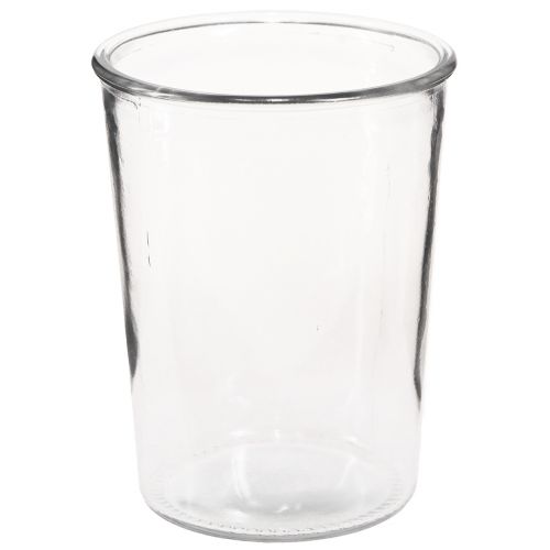 Artikel Glasvase Konisch Transparent Ø12cm H15,5cm - Vielseitig dekorierbar im Doppelpack