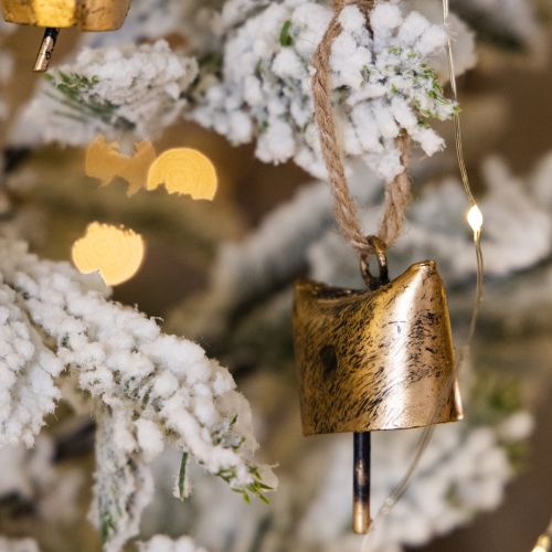 Artikel Christbaum Anhänger Metall Glocken Vintage Design Dekoration