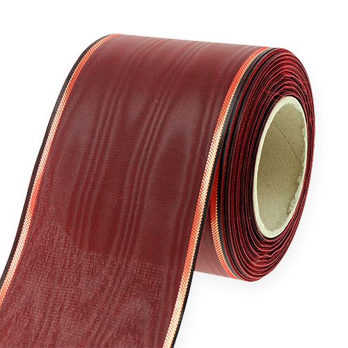 Kranzband Bordeaux 7,5cm 25m