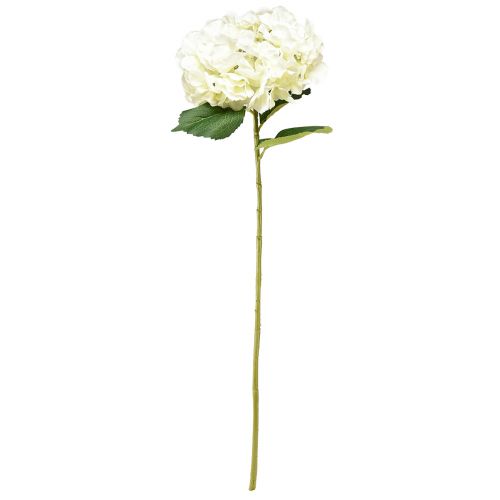 Artikel Künstliche Hortensie Gigant Dekoblume in Weiß Ø23cm L84cm für stilvolles Ambiente