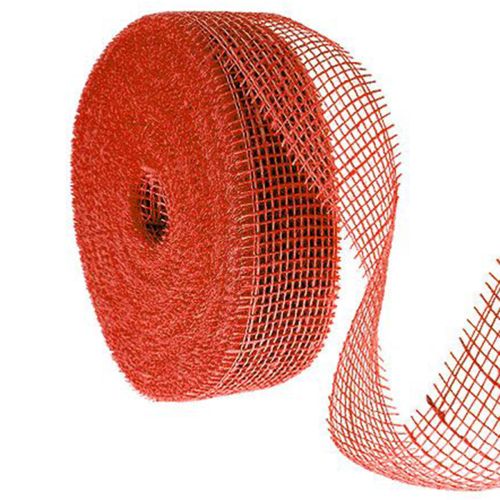 Juteband Rot 5cm 40m