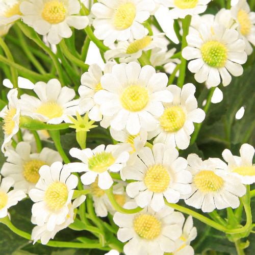 Artikel Kamille Künstliche Wiesenblumen Weiß 58cm 4St