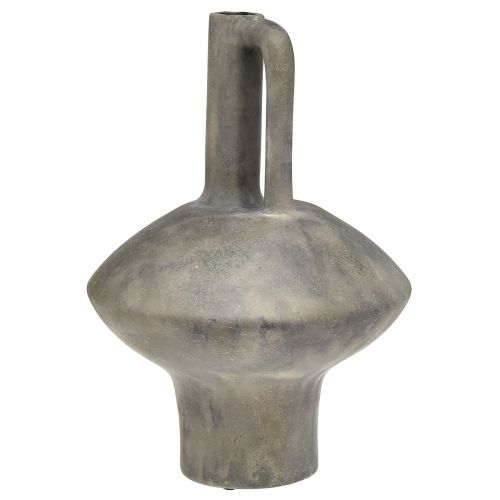 Artikel Keramikvase Krug Antik Optik Keramik Grau Rost H27cm