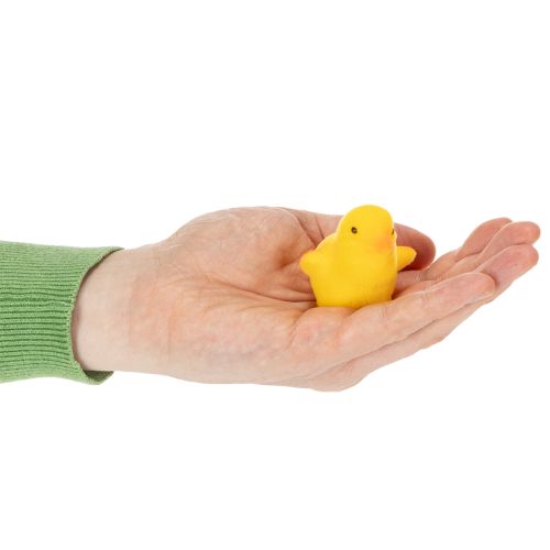 Artikel Kleine Osterküken Gelb Orange Beflockt Deko 18 St für Floristen