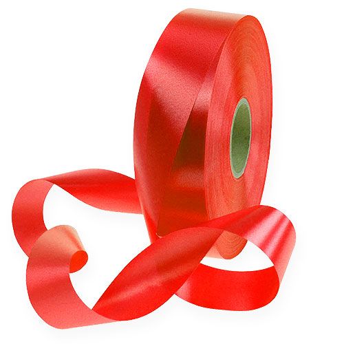 Kräuselband 30mm 100m Rot