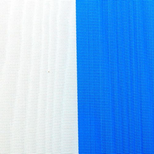 Artikel Kranzbänder Moiré blau-weiß