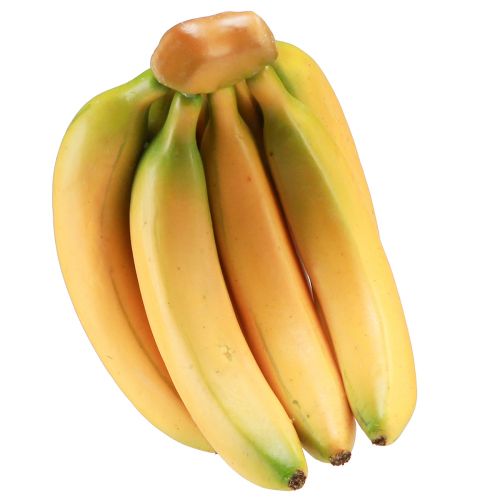 Artikel Künstliche Bananen als Bund Lebensmittelattrappe Gelb 21cm