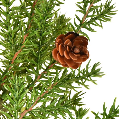 Artikel Kiefernzweige Künstlich mit Zapfen 48cm Grün – Täuschend Echte Nadelzweige 3er Set