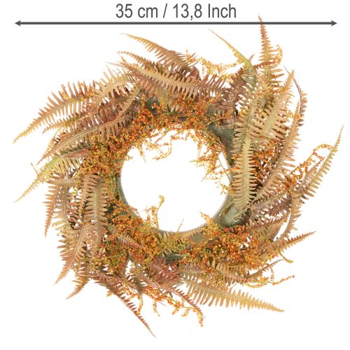 Künstlicher Farnkranz Ø 35cm