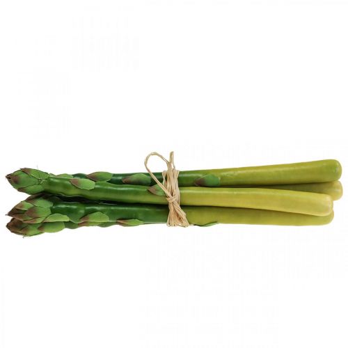 Artikel Künstlicher Spargel Gemüse Deko Spargelbund L23cm 5St