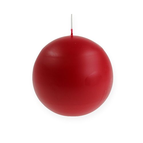 Kugelkerzen 80mm Rot 6St