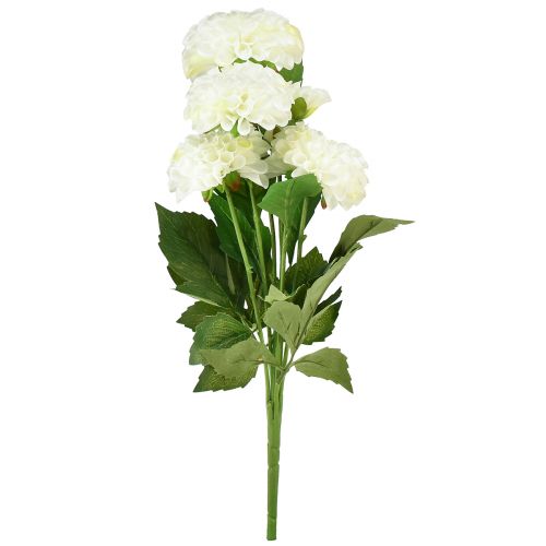 Artikel Kunstblumen Deko Dahlien künstlich Weiß 50cm