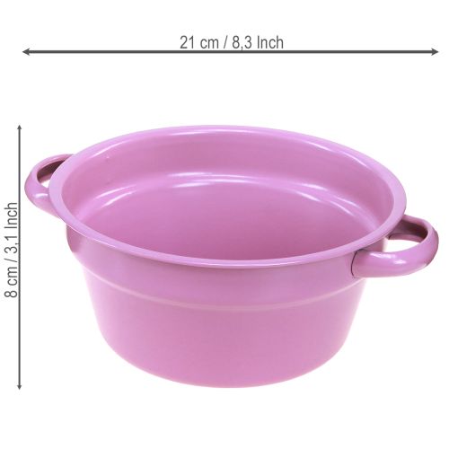 Artikel Metallschüssel Deko Schale Ø17cm 4 Frühlingsfarben 4St Stück