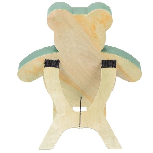Artikel Steckschaum Figur Teddy mit Ständer 48,5cm x 42cm H5cm 1 St