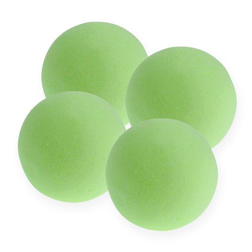 Steckschaum Kugeln Grün 9cm 4St Steckschaum Kugeln Grün 9cm 4St