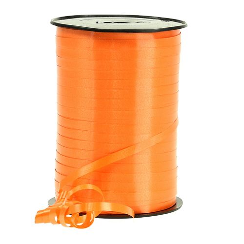Floristik21 Kräuselband Orange 4,8mm 500m